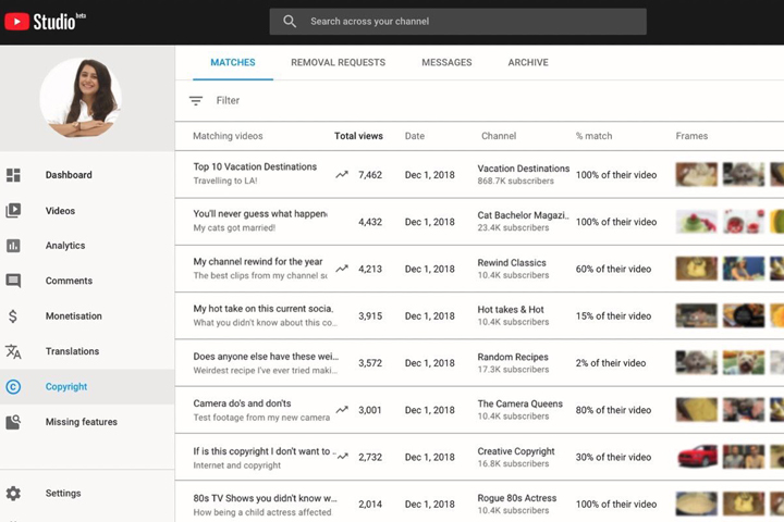 Vol de contenu, YouTube donne le revenu au créateur initial