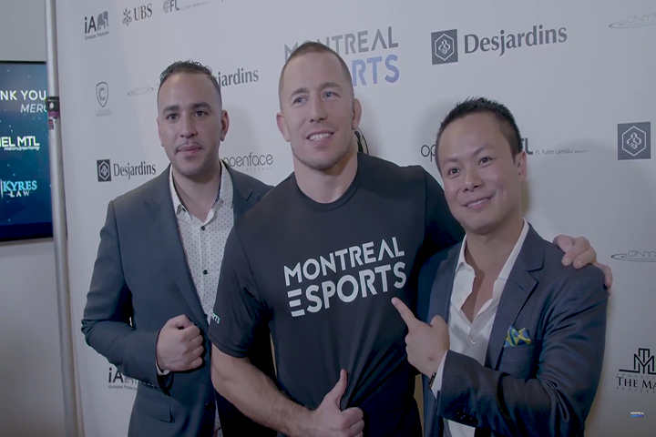 Georges St-Pierre présente Montreal Esports Academy