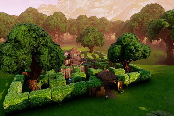 Fortnite : Coffres à Wailing Woods, fouiller