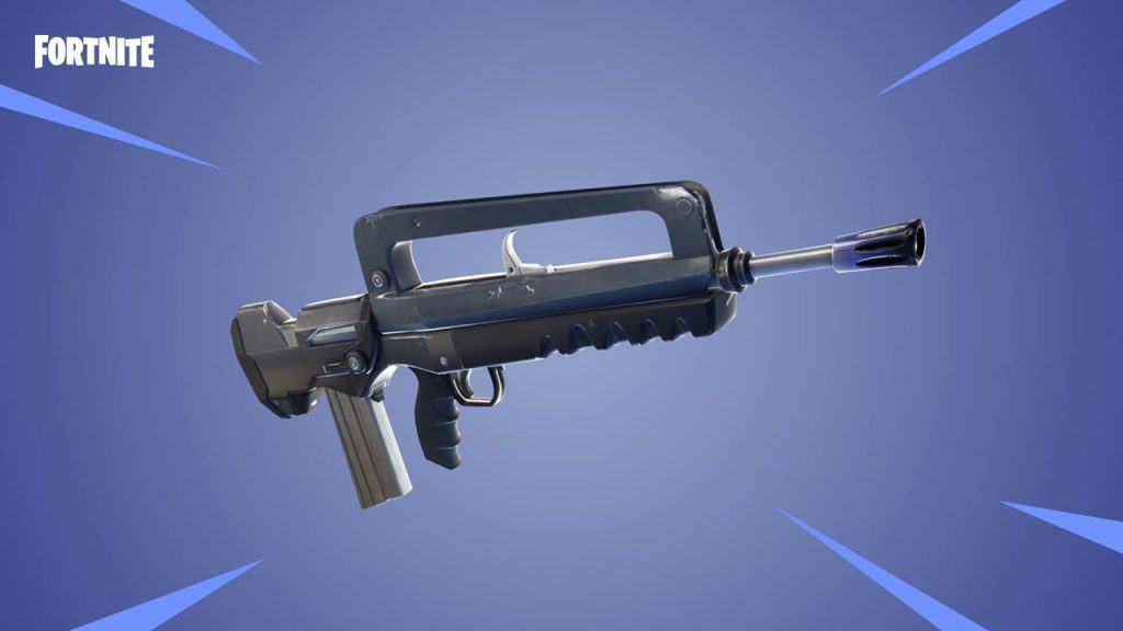 Fortnite : Fusil d&rsquo;assaut à rafale, nouvelle arme