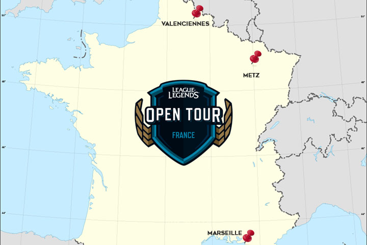 L’Open Tour France continue à Metz, Valenciennes et Marseille