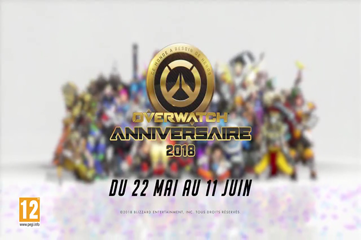 Anniversaire Overwatch : Skins, mode et cartes