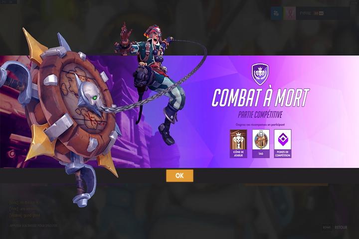 OW : le mode Chacun pour soi en classé !