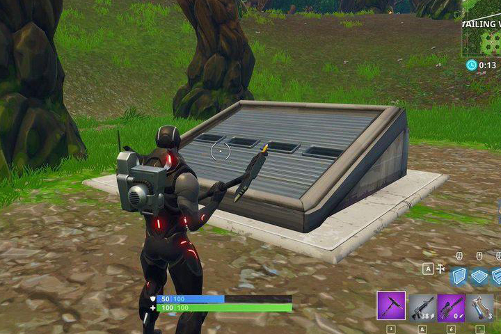 Fortnite : Une porte incassable, une cave secrète inaccessible