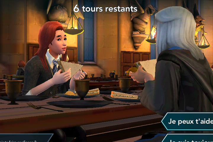 Gagner la confiance de Tulipe, troisième année, Harry Potter Hogwarts Mystery