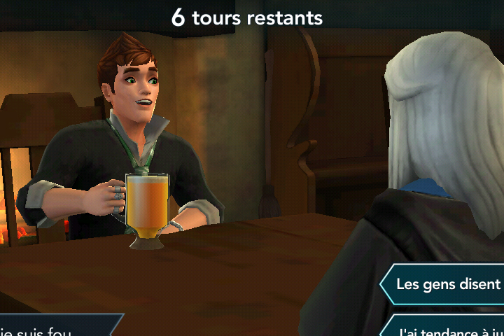 Se lier d’amitié avec Barnabé, troisième année, Harry Potter Hogwarts Mystery