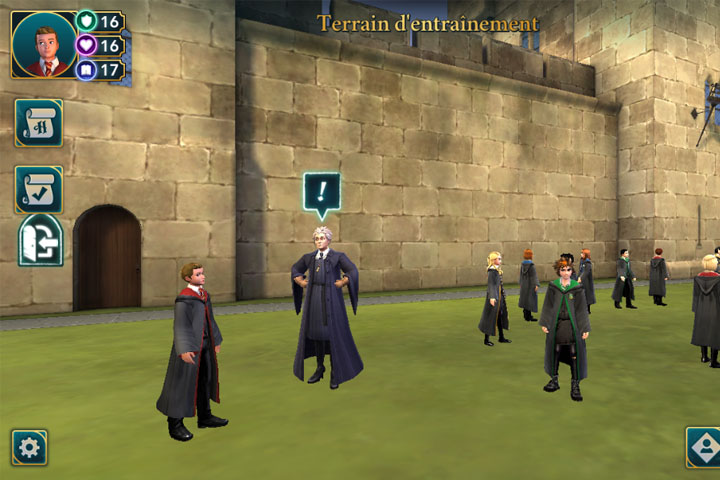 Questions et réponses du cours de vol, Harry Potter Hogwarts Mystery