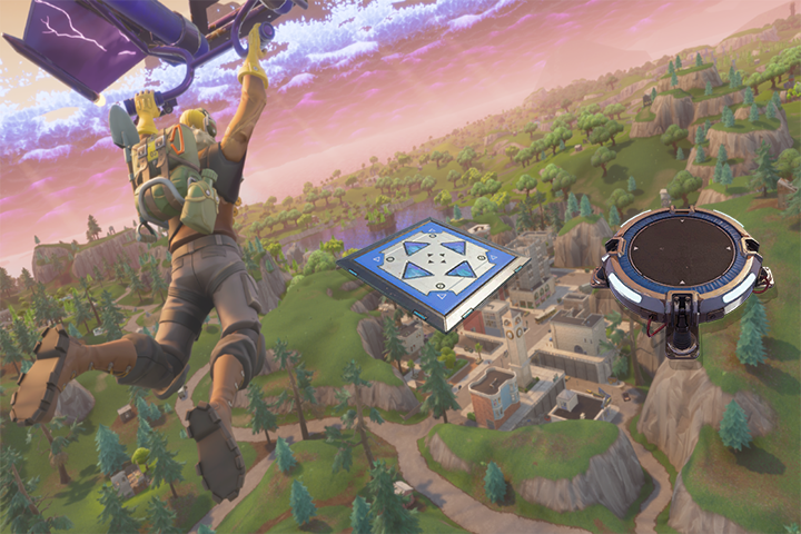 Fortnite : Augmenter la portée du tremplin avec le rebondisseur