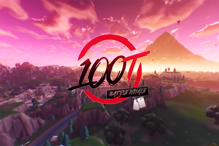 Fortnite : 100 Thieves dévoile son équipe Esport