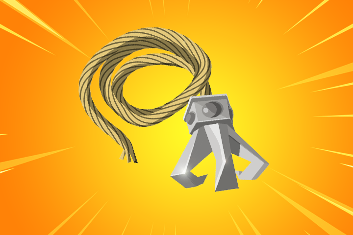 Fortnite : Un grappin dataminé dans les fichiers du jeu