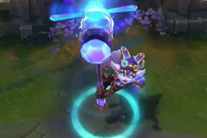LoL : Skin Poppy Hextech, patch 8.14