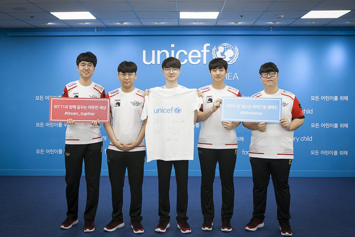SKT s’associe à l’UNICEF