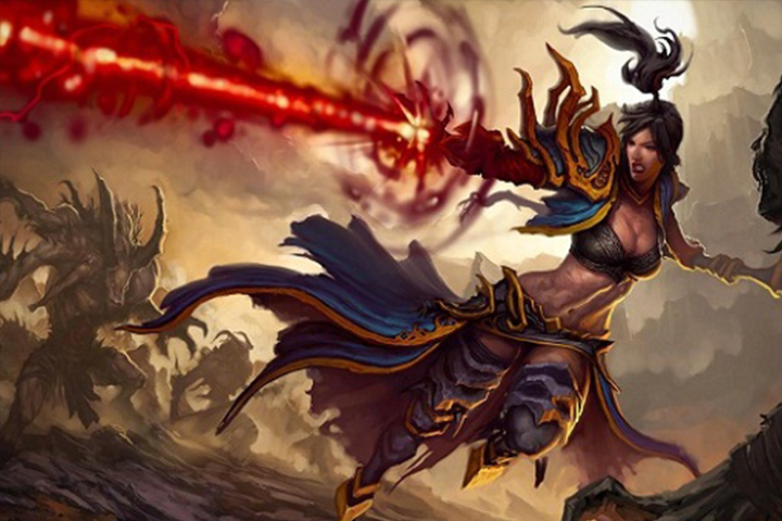 Build Sorcier Oiseau de feu Images miroir en saison 24 sur Diablo 3, sorts, stuff et cube de Kanaï