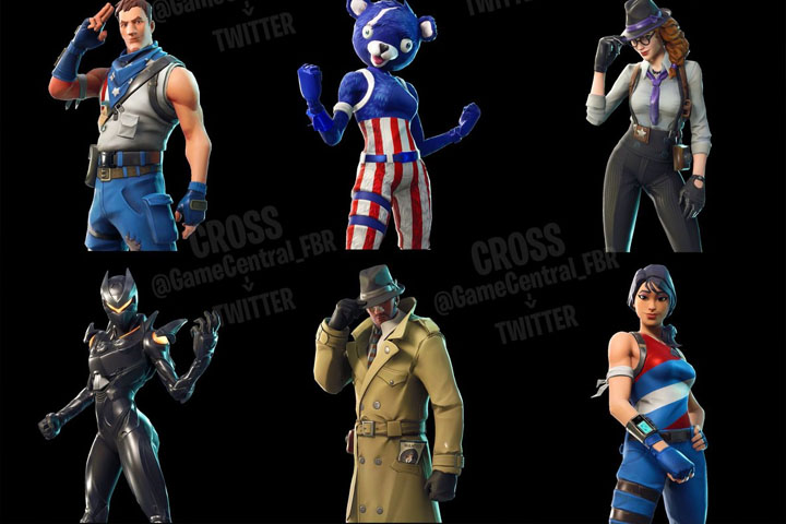 Fortnite : Nouveaux skins et emotes pour le patch 4.5