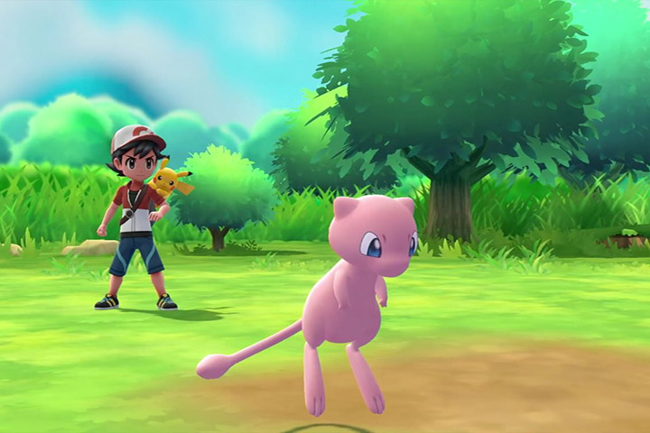 Pokémon Let’s Go Pikachu et Evoli : Mew inclus avec la Poké Ball Plus