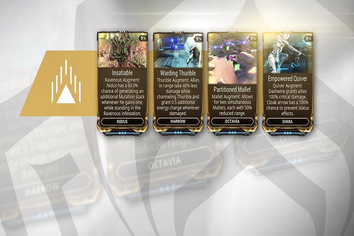 Warframe : Nouveaux mods syndicat