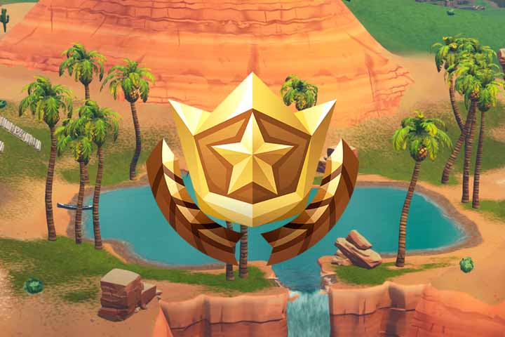 Fortnite : Chercher entre une oasis, une arche en pierre et des dinosaures, défi semaine 2