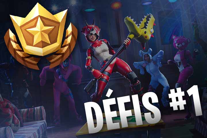 Défis semaine 1 Fortnite, passe de combat saison 5