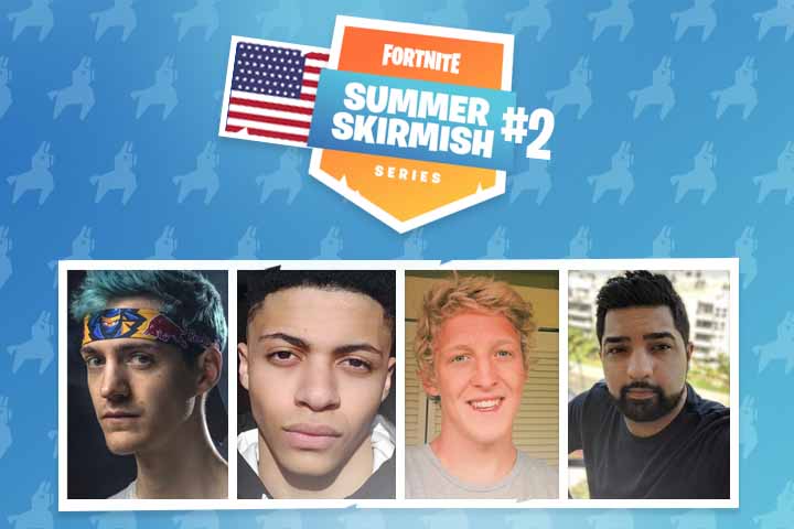 Fortnite Skirmish Series Semaine 2 : Liste des joueurs américains présents
