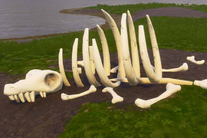 Fortnite : Un squelette est sorti d’un portail à Moisty Mire