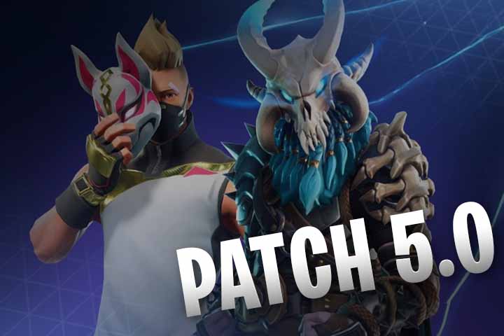 Patch 5.0 Fortnite : saison 5, nouveautés et bugs