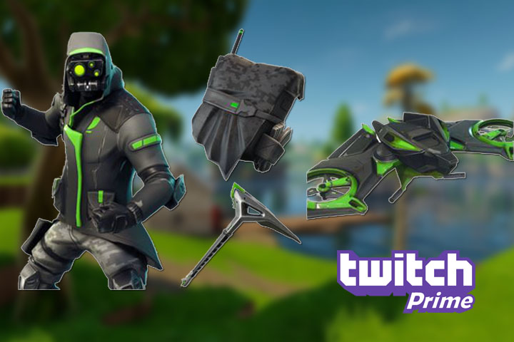 Fortnite : Nouveau skin Twitch Prime gratuit