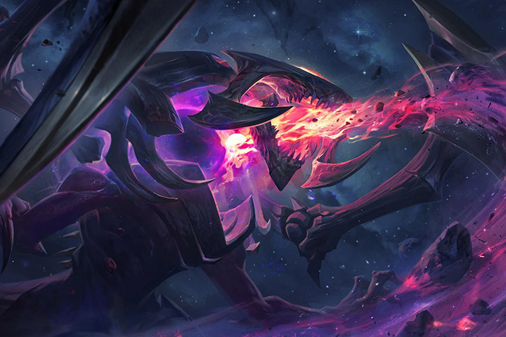 LoL : Skin Cho’Gath du Pulsar Sombre pour la fondation Make-A-Wish