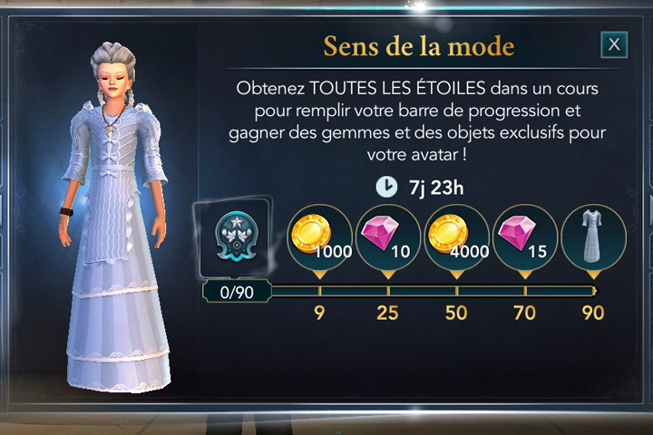 Harry Potter Hogwarts Mystery : Sens de la mode, nouvel événement