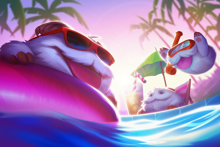 LoL : Peluche mini Poro offerte lors d’un achat de RP chez Micromania