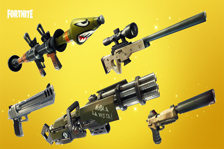 Fortnite : Concept d’une armurerie en terrain de jeu