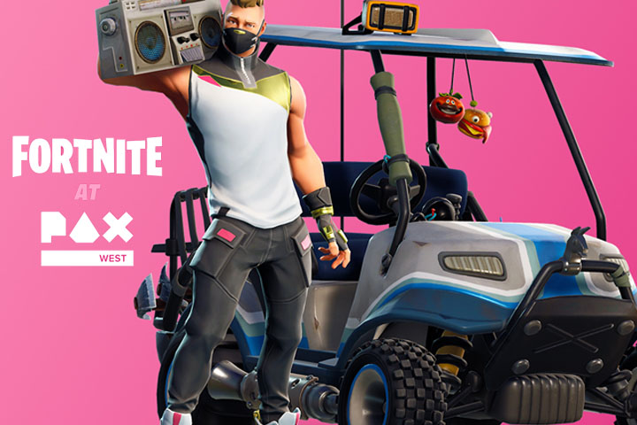 Fortnite : Skirmish à la PAX West 2018, avec inscriptions sur place