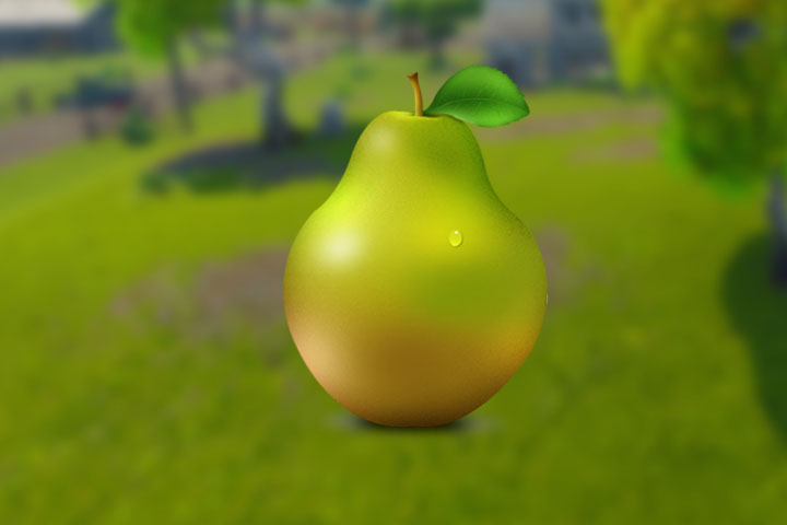 Fortnite : Des poires pour vous donner ou enlever des points de vie