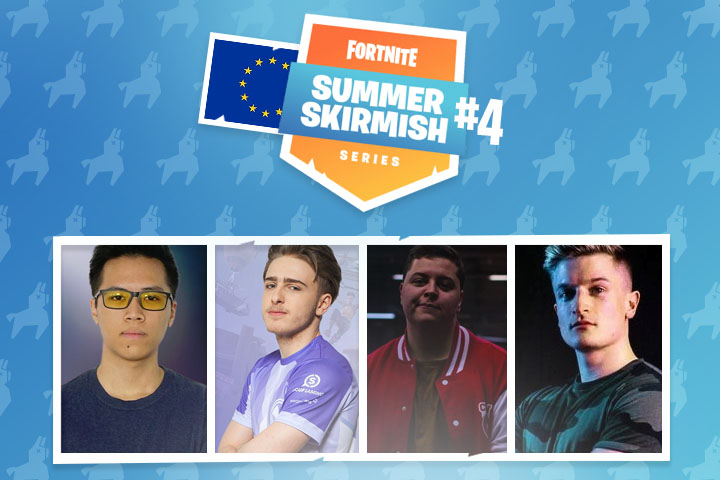Fortnite Skirmish Series Semaine 4 : Liste des joueurs européens et français présents