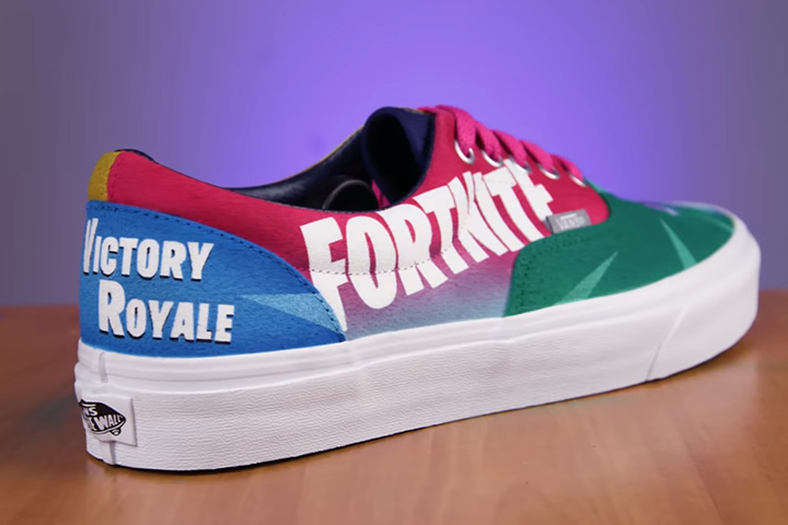 Fortnite : Chaussure Vans customisée Victory Royale