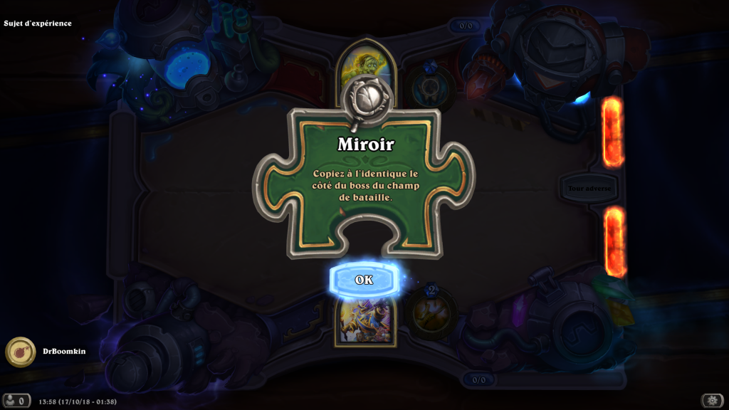 HS : Labo des casse-tête Miroir Maître cloneur Zerek