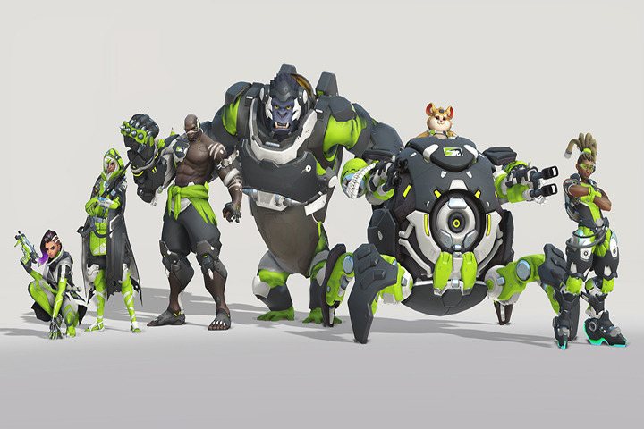 OW : Des skins en Contenders