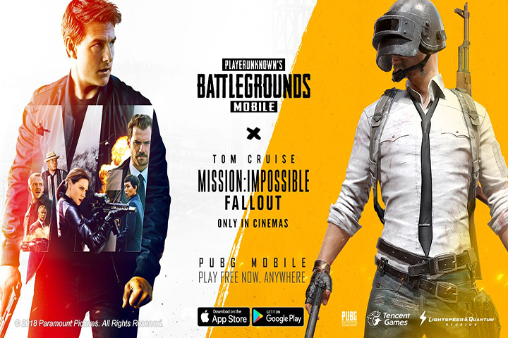 PUBG Mobile : Skins et défis Mission Impossible – Fallout