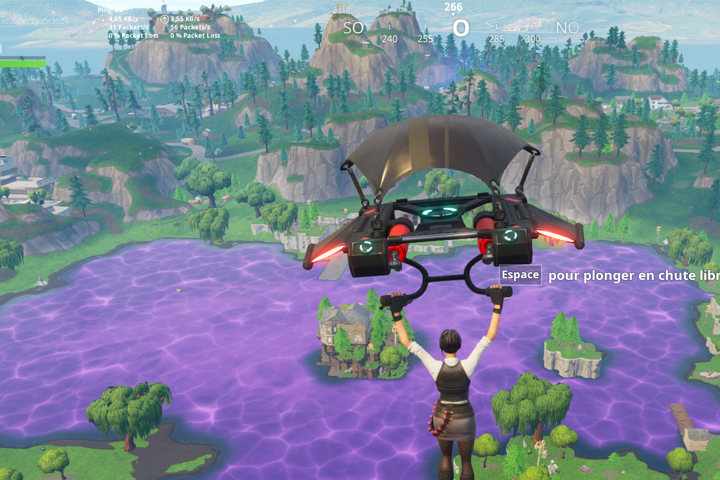Fortnite : Le cube s’est détruit à Loot Lake et a remplacé l’eau