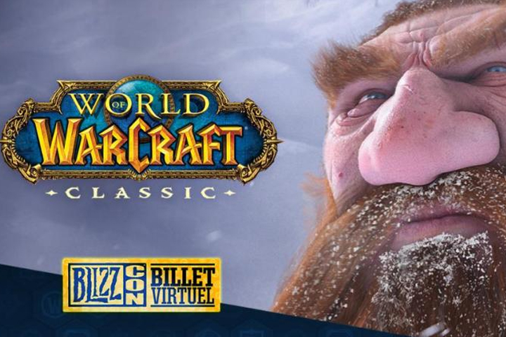 WoW Classic : Jouez à la démo du jeu à la BlizzCon 2018 ou en achetant le billet virtuel