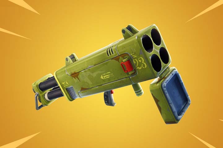 Fortnite : Quadrilanceur, nouvelle arme avec 4 roquettes