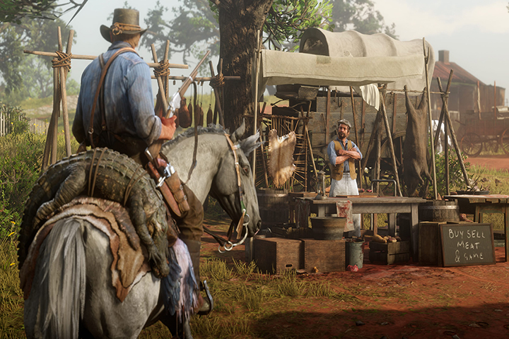 Red Dead Redemption 2 : Tenues de chasse, trappeur et animaux légendaires