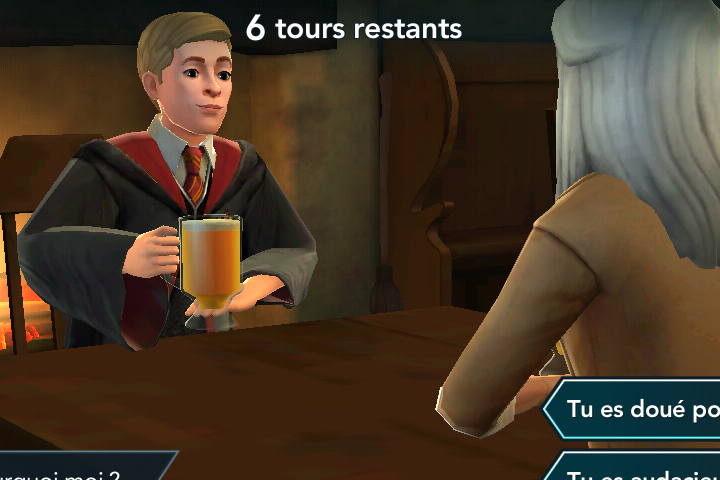 Persuader Ben de vous aider à retrouver la pointe de flèche, quatrième année, Harry Potter Hogwarts Mystery
