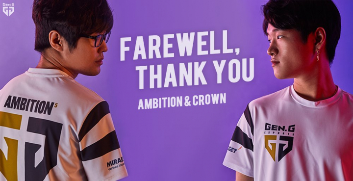 LoL : Ambition et Crown quittent Gen.G – LCK 2019