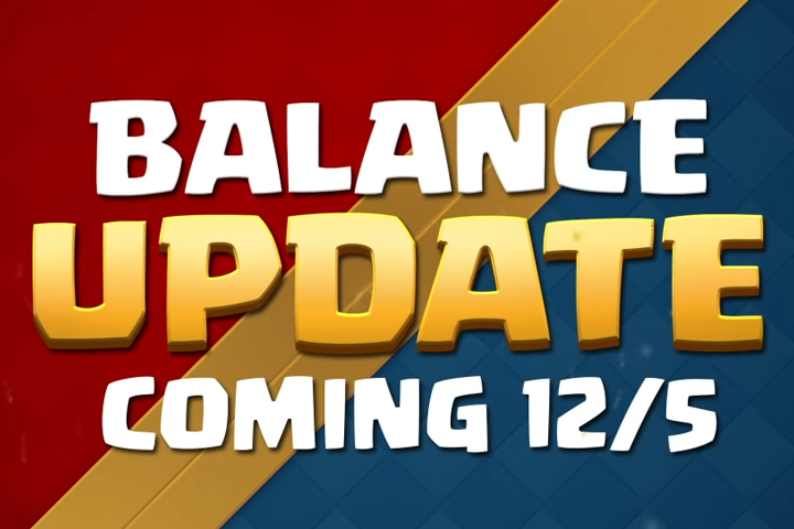 Clash Royale : Maj et équilibrage du 3 et 5 décembre