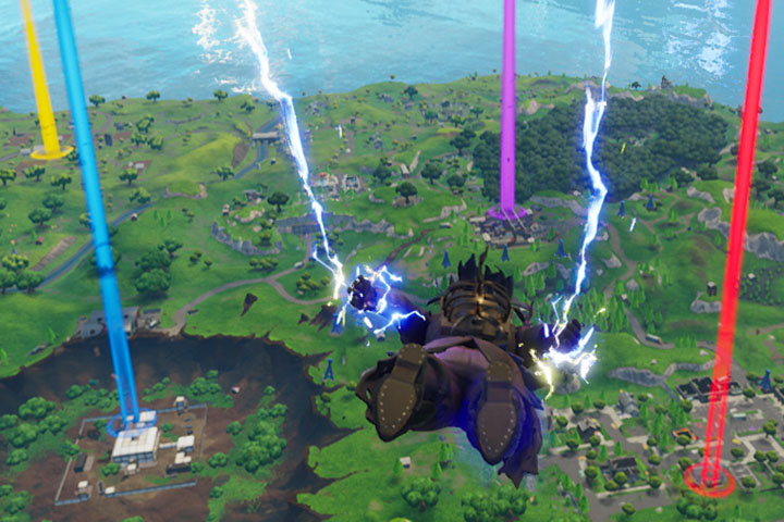 Fortnite : Visiter différents lieux-dits en une partie, défi semaie 8