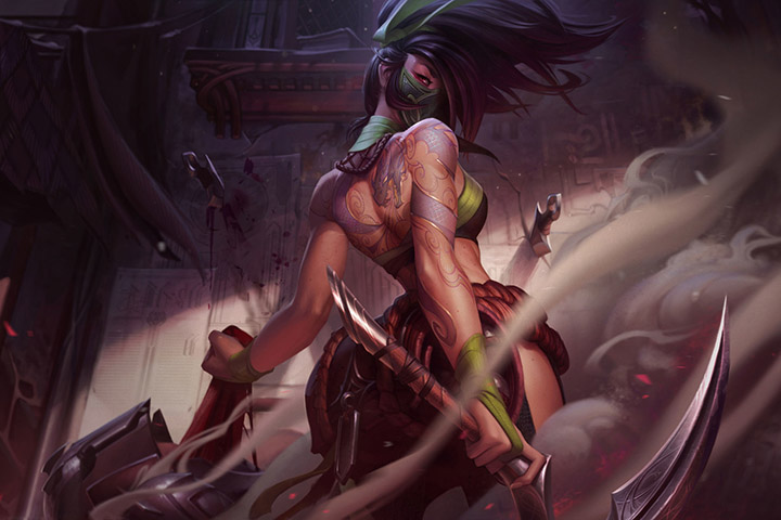 Patch LoL 8.22 : Nerfs d’Akali