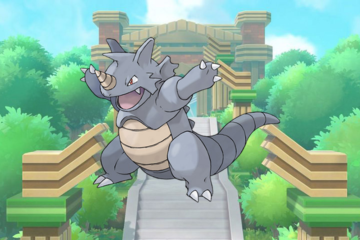 Rhinoféros -Pokémon Let’s Go, Pikachu et Évoli – 112