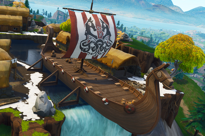 Fortnite : Visiter un drakkar, un dromadaire et un bus de combat écrasé, défi semaine 10