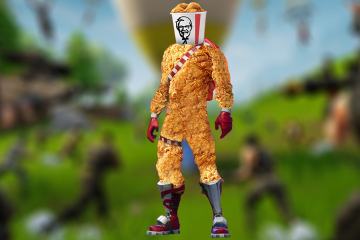 Fortnite : Skin Défenseur poulet, Epic Games pourrait s’associer à KFC