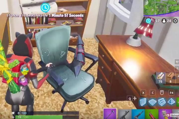 Fortnite : Détruire une chaise, défi semaine 4 saison 7